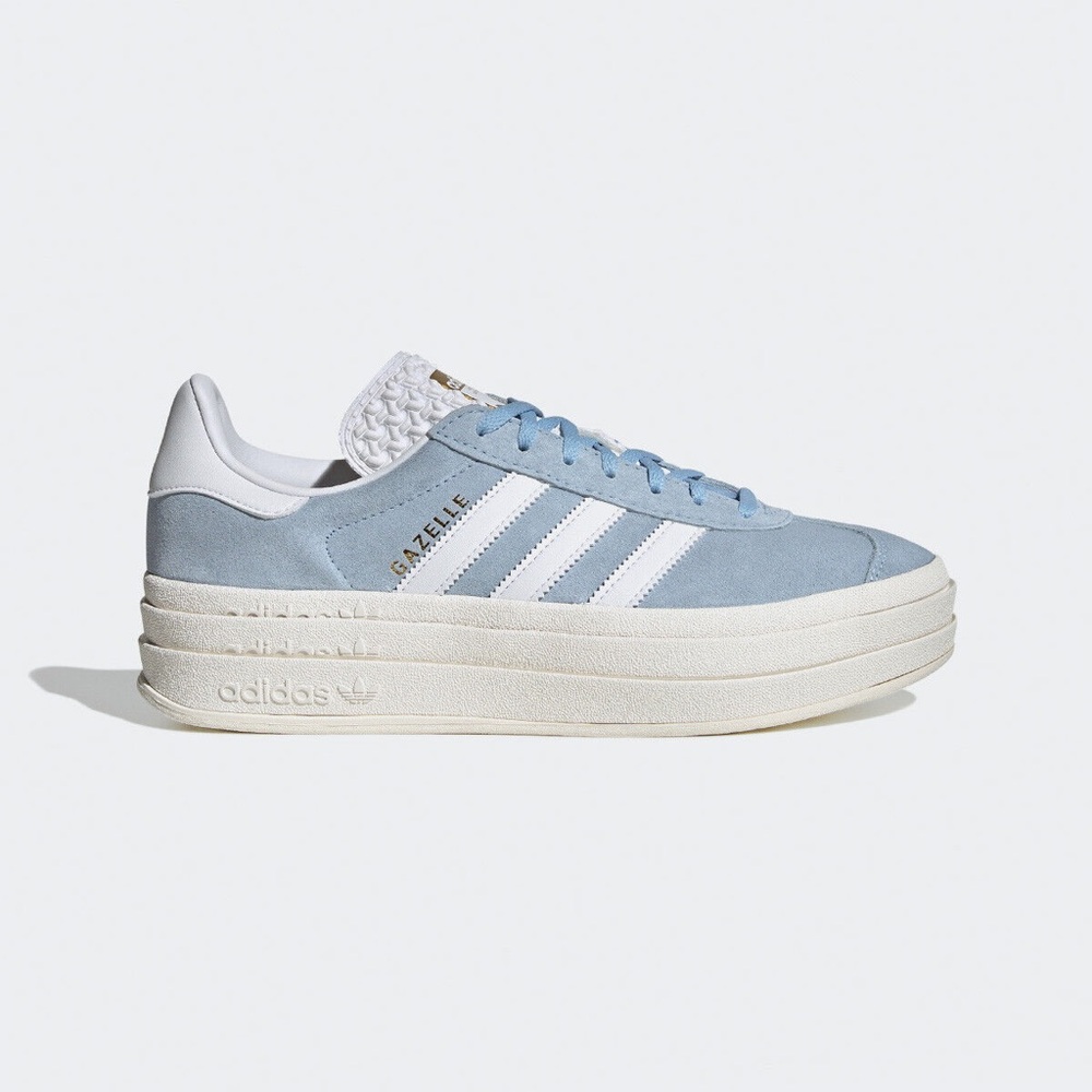 Adidas Originals Gazelle Bold 7.5 W Clear Sky Women's Casual Shoes
